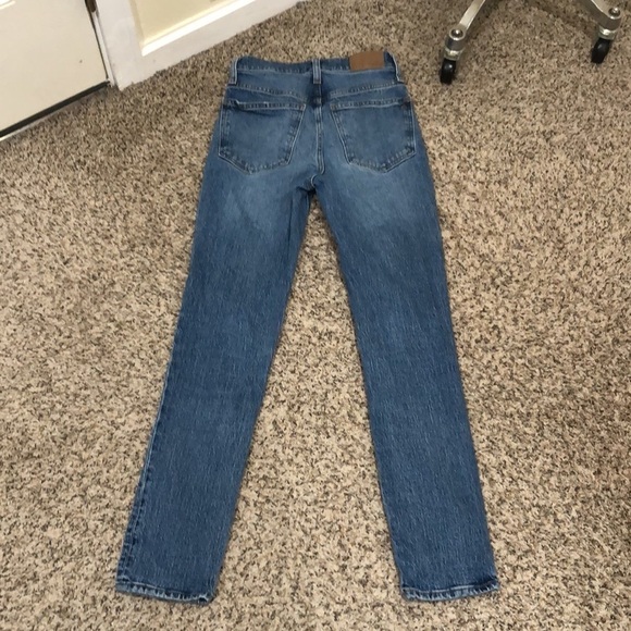 Madewell The Perfect Vintage Jeans Size 23 Distressed Blue Denim - Picture 3 of 12